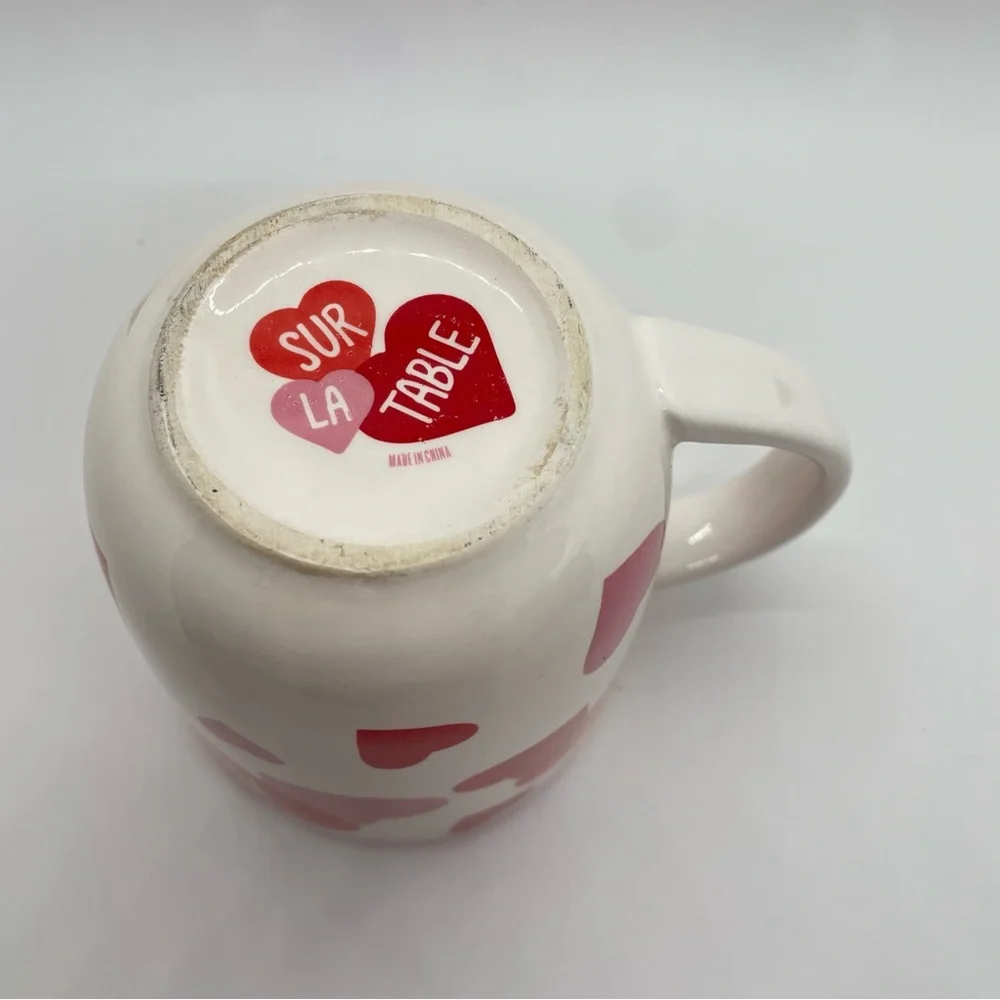 Sur La Table | Porcelain Heart Mug